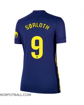 Billige Fotballdrakt Atletico Madrid Alexander Sorloth #9 Replika Bortedrakt Dame 2025-26 Kortermet Billige Fotballdrakt Atletico Madrid Alexander Sorloth #9 Replika Bortedrakt Dame 2025-26 Kortermet